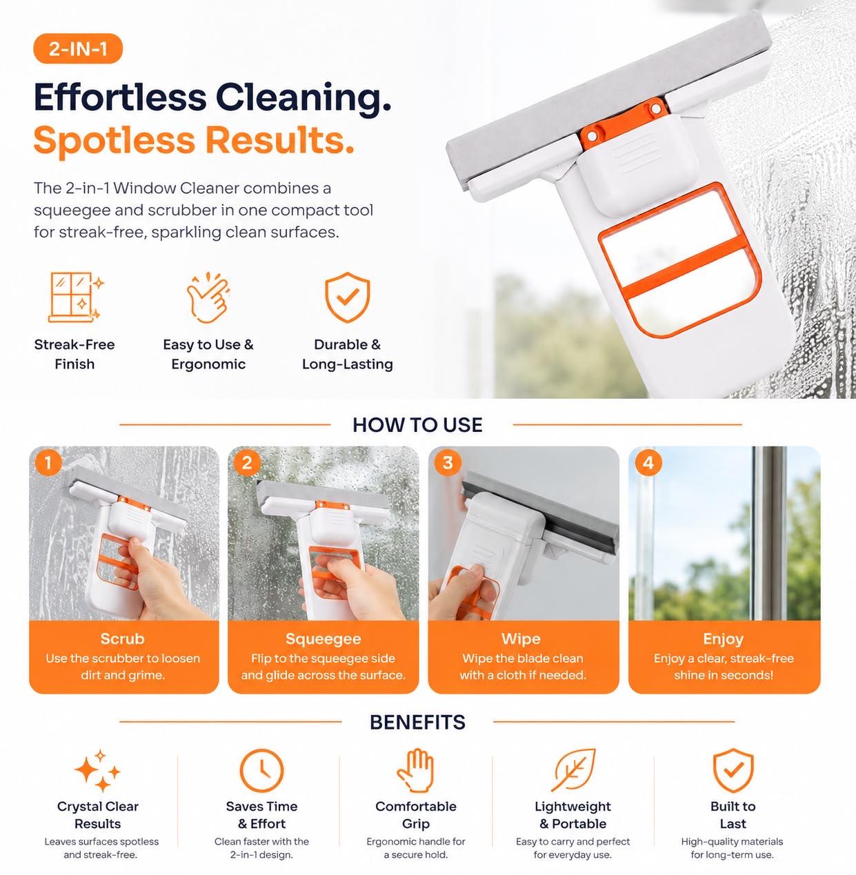 Ever Abode™ Instant Clean Mini Mop