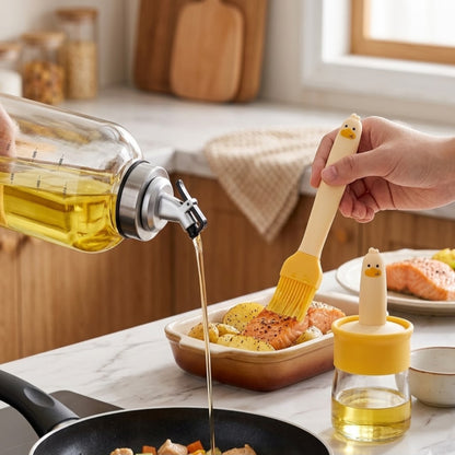 EverAbode™ Premium Oil Dispenser + Brush